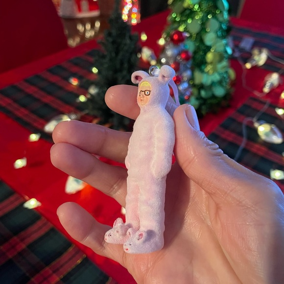 A Christmas Story Ralphie in Pink Bunny Outfit Hallmark Christmas Ornament 🎄 - Picture 10 of 12